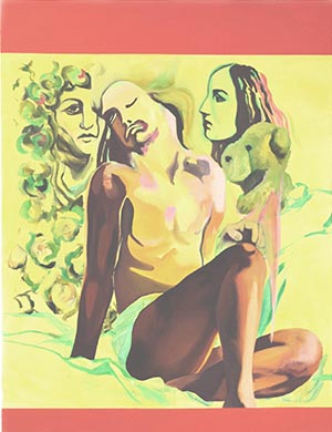 'another person's dream', oil on canvas